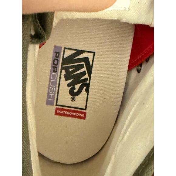 Vans Crocket Green Corduroy Skate Shoes Men's Size 9.5 US - Picture 5 of 5